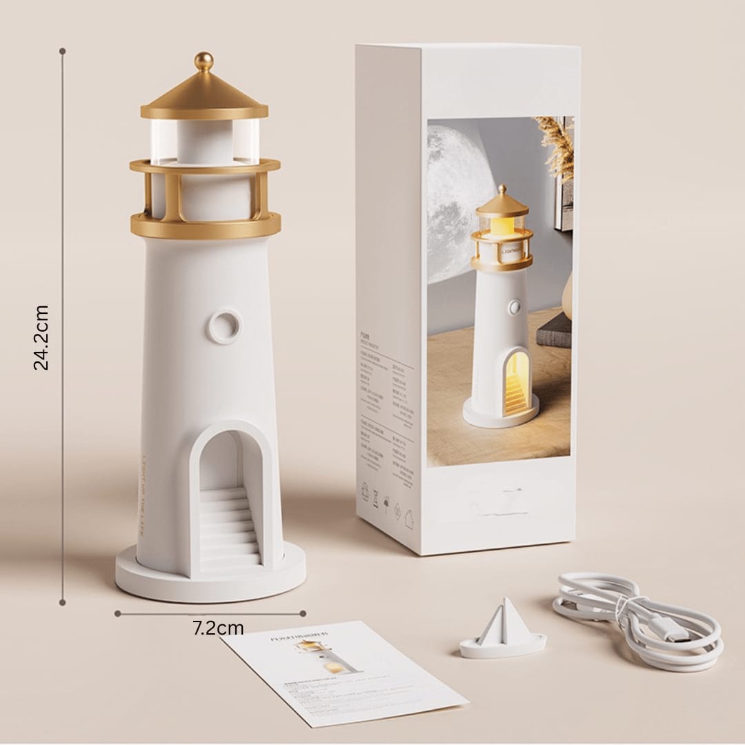 4-in-1 Rechargeable Moon light house