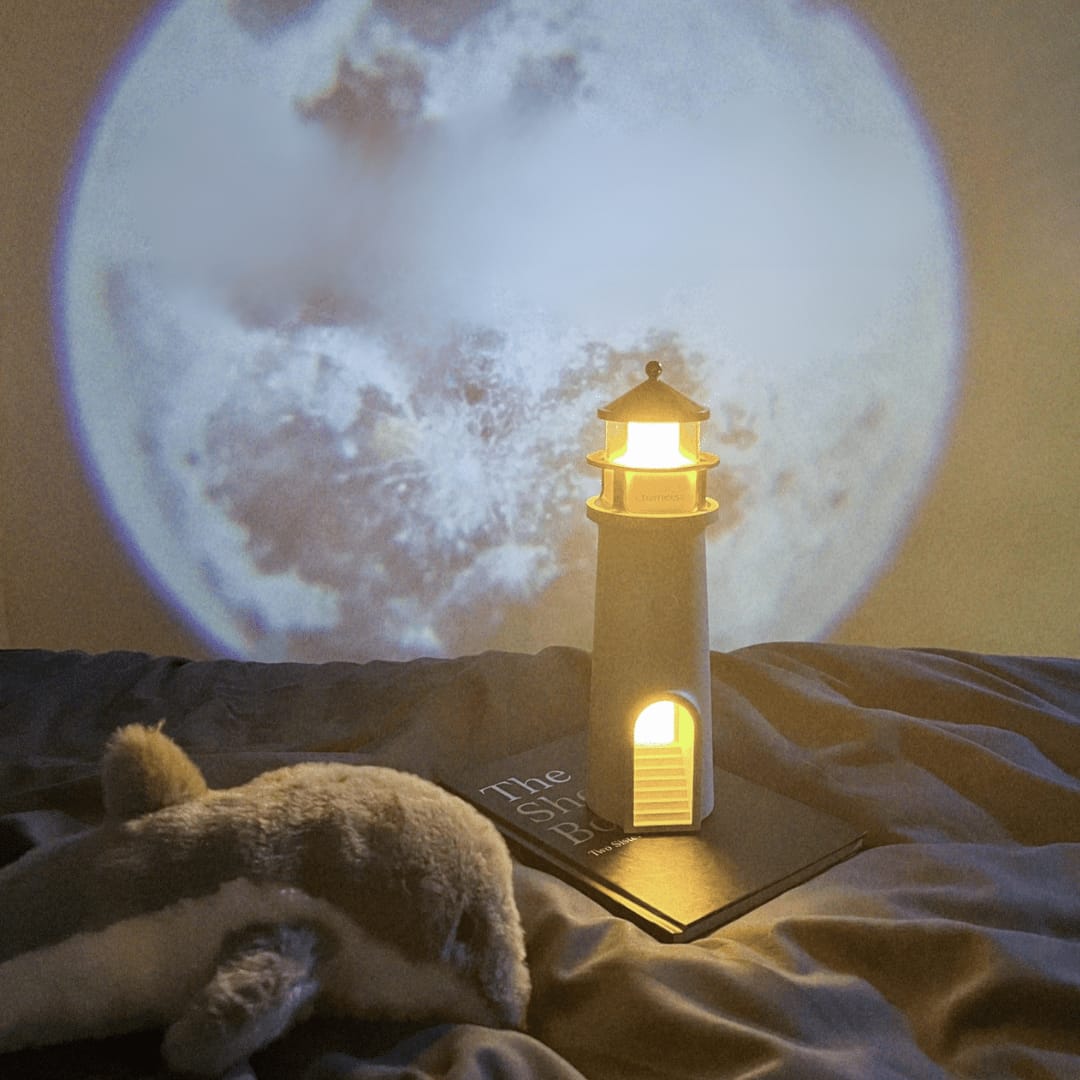 4-in-1 Rechargeable Moon light house